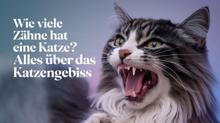 Wie viele Zähne hat eine Katze? Alles über das Katzengebiss