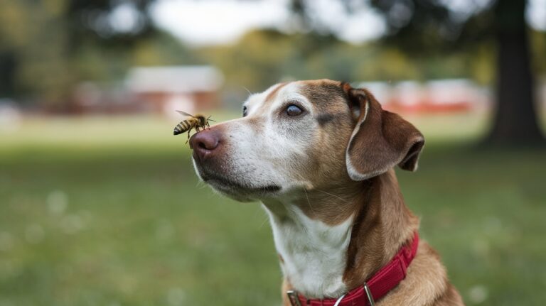 Hund von Biene gestochen: Erste Hilfe & Notfallmaßnahmen