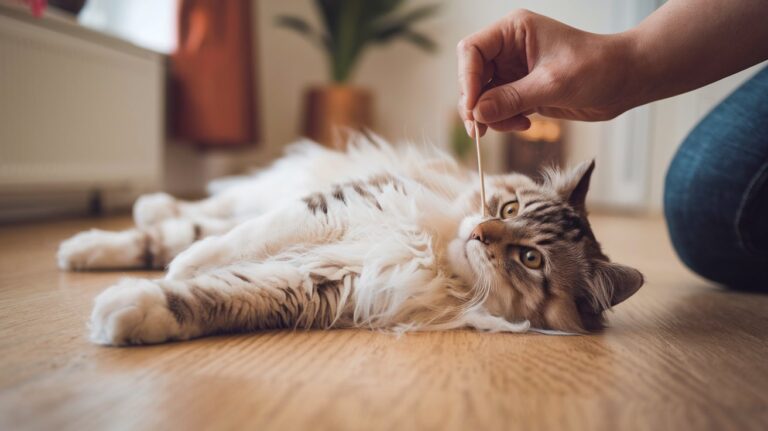 Rollige Katze beruhigen mit Wattestäbchen – Anleitung 2026