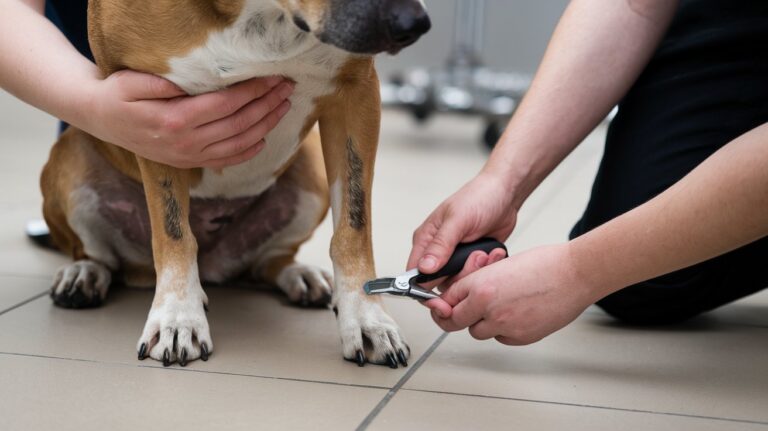 Schwarze Krallen schneiden Hund: Sicher & richtig trimmen